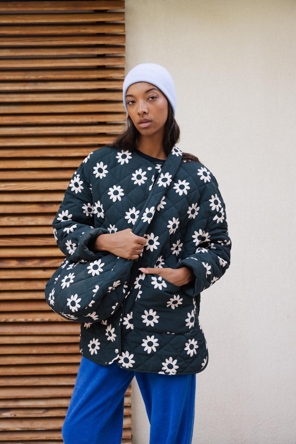 Sac matelassé - Dahlia Noir