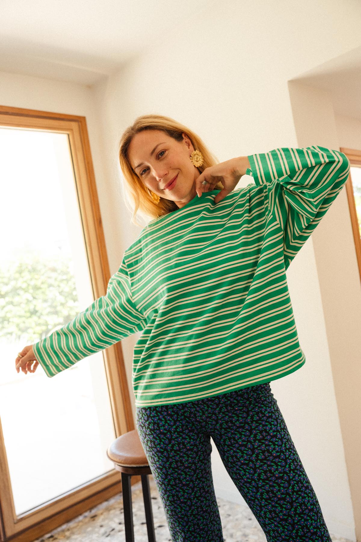 Julie D. fait du 38 et porte une taille M/L