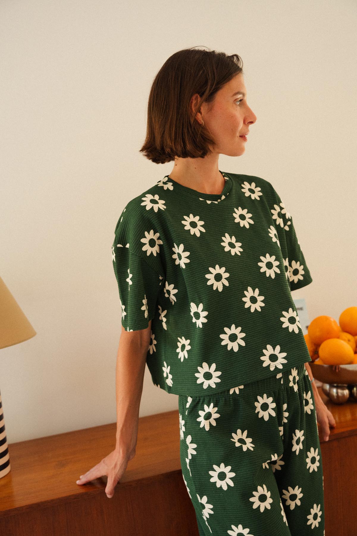 Julie A. fait du 36 et porte une taille XS