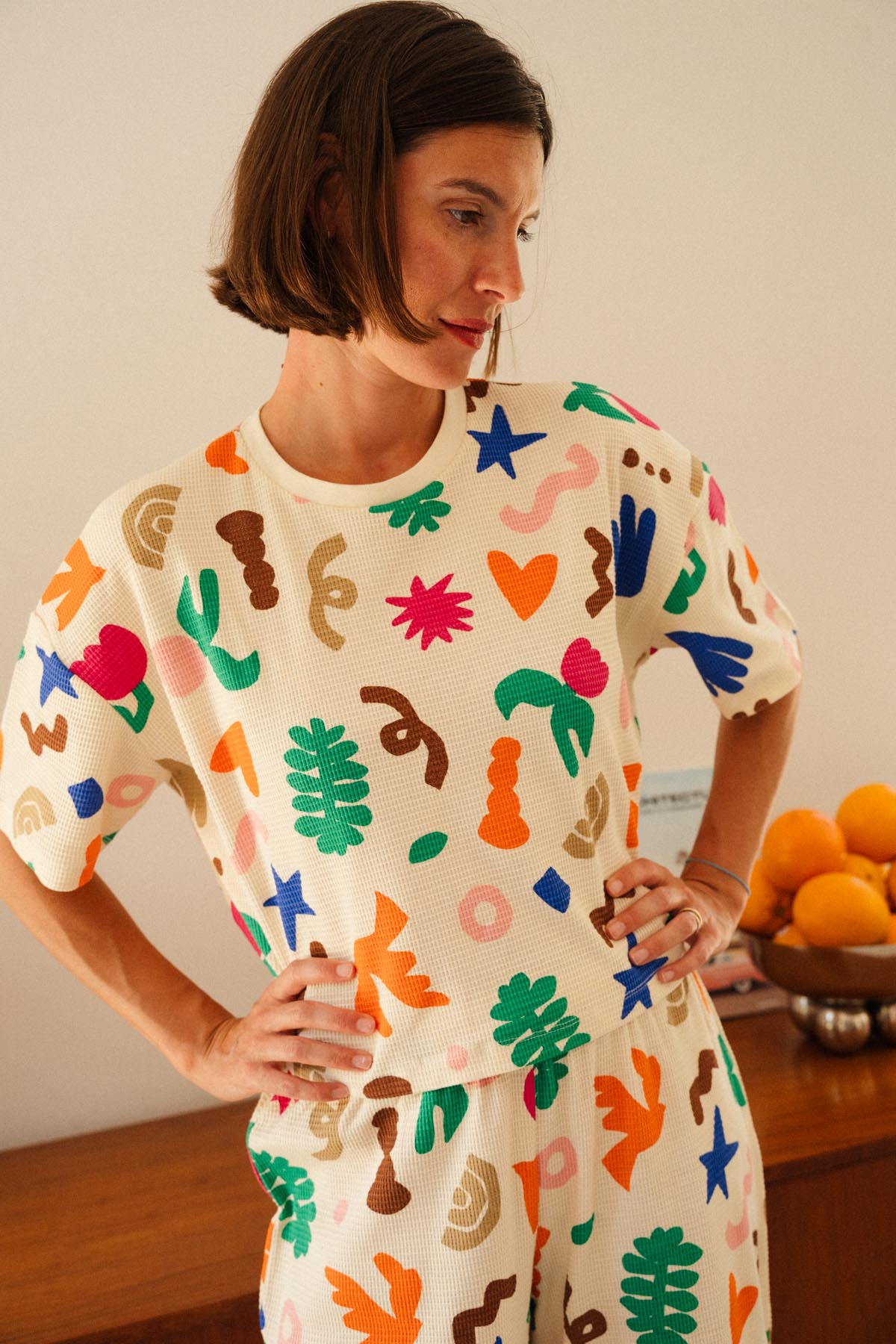 Julie A. fait du 36 et porte une taille XS