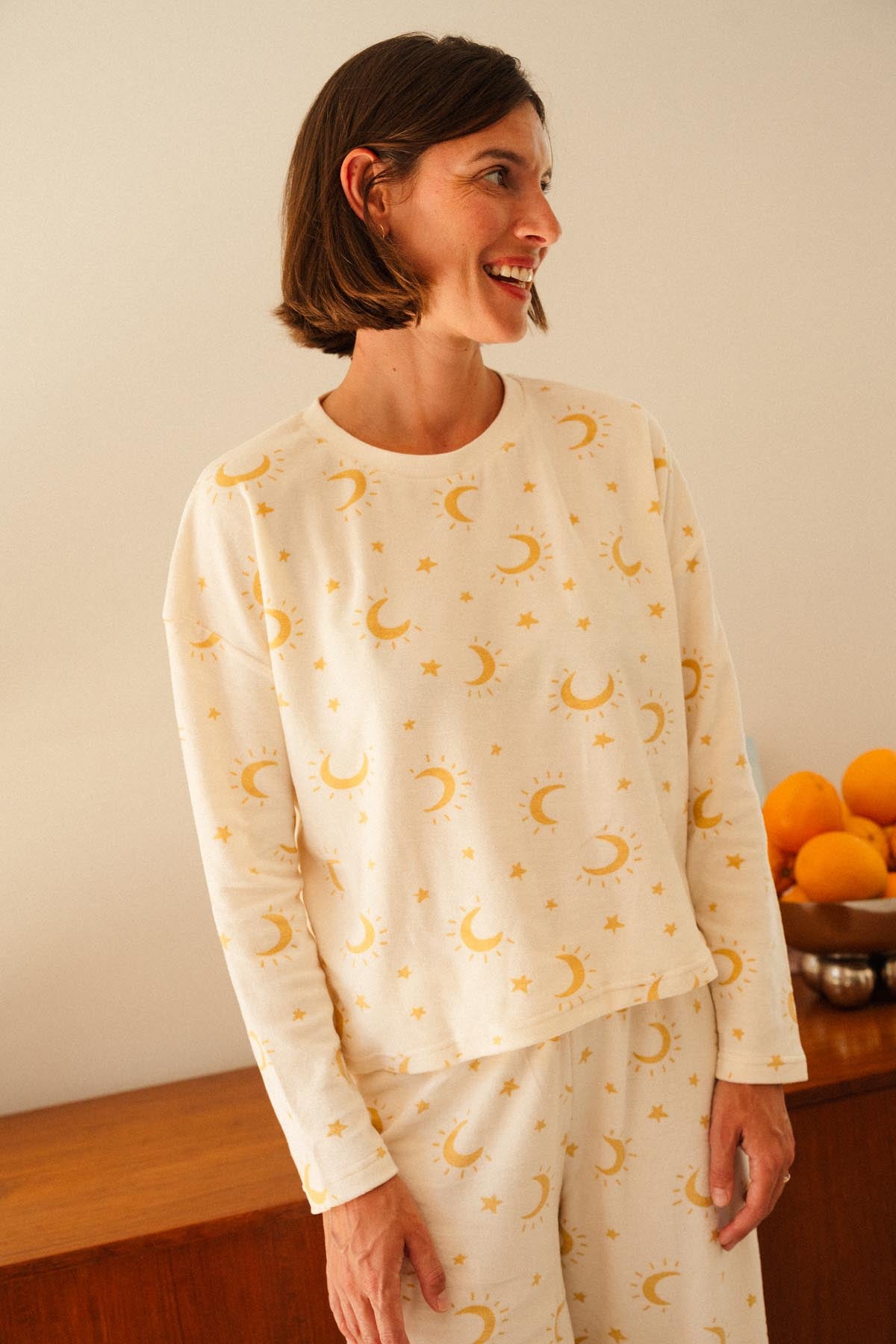 Julie A. fait du 36 et porte une taille XS