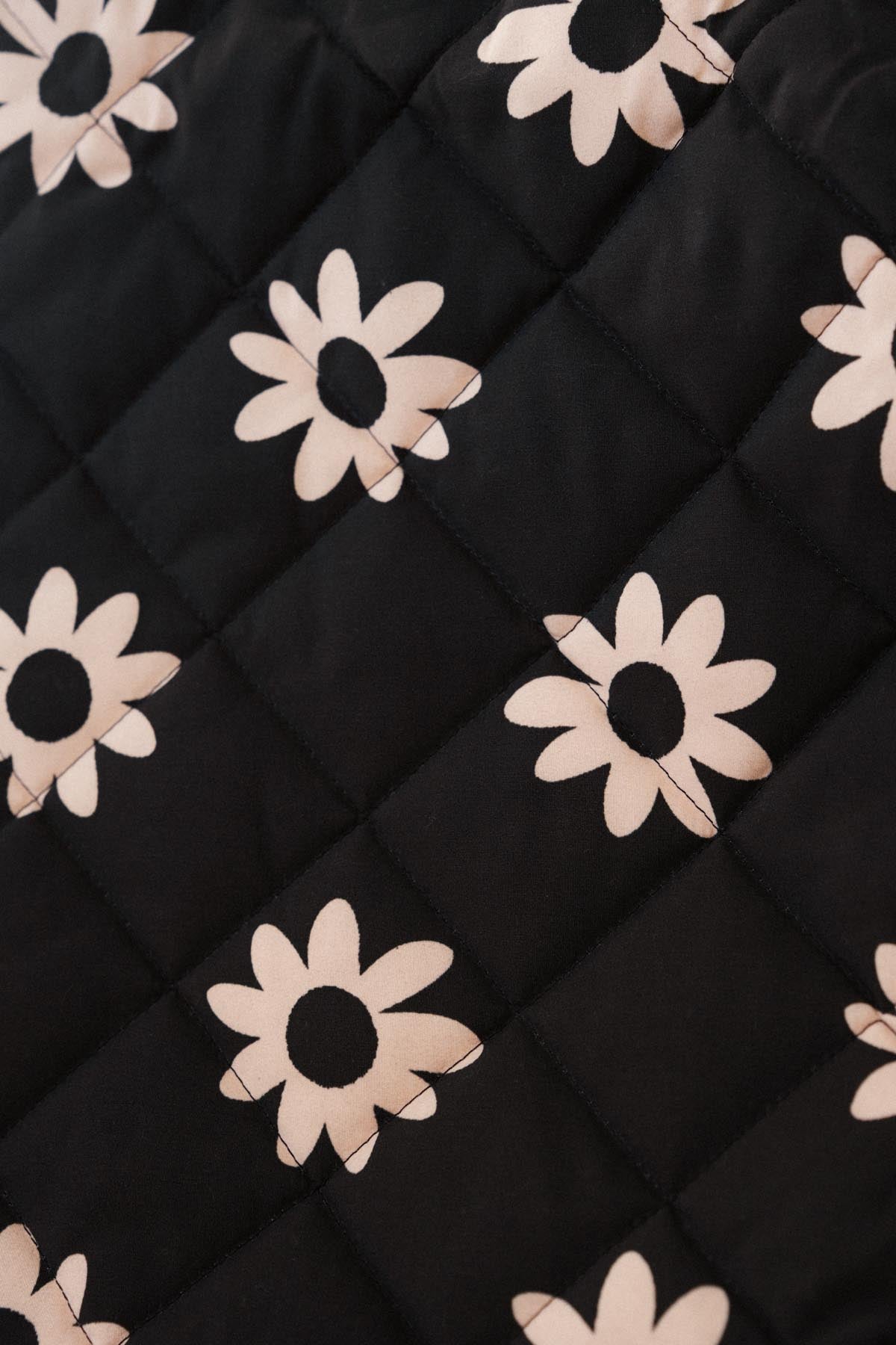 Sac matelassé - Dahlia Noir