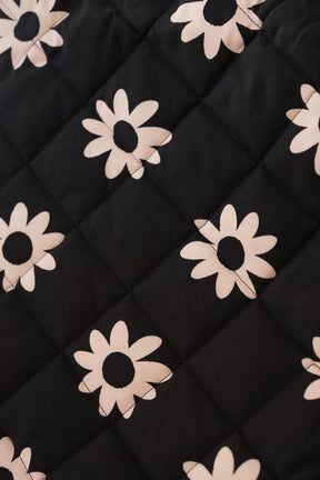 Sac matelassé - Dahlia Noir