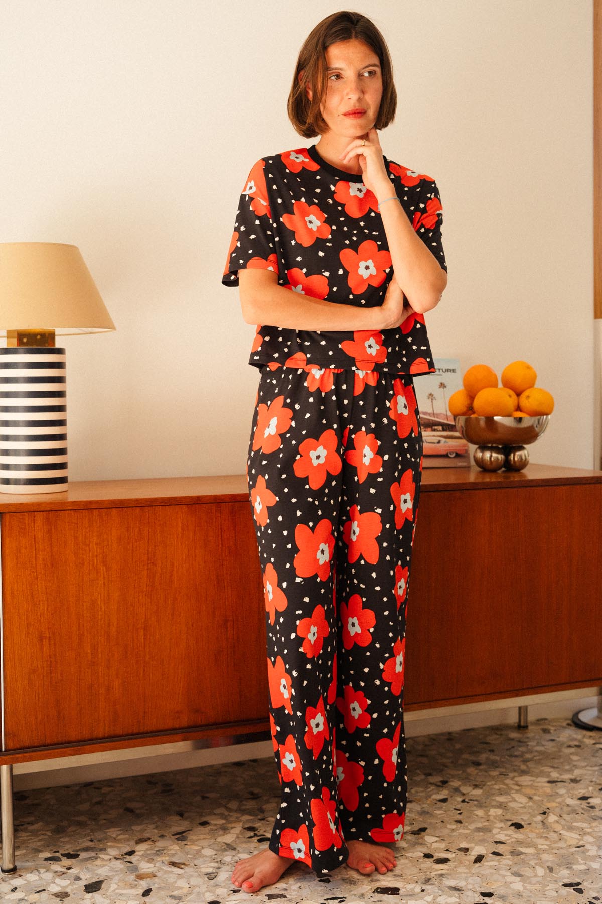 Julie A. fait du 36 et porte une taille XS
