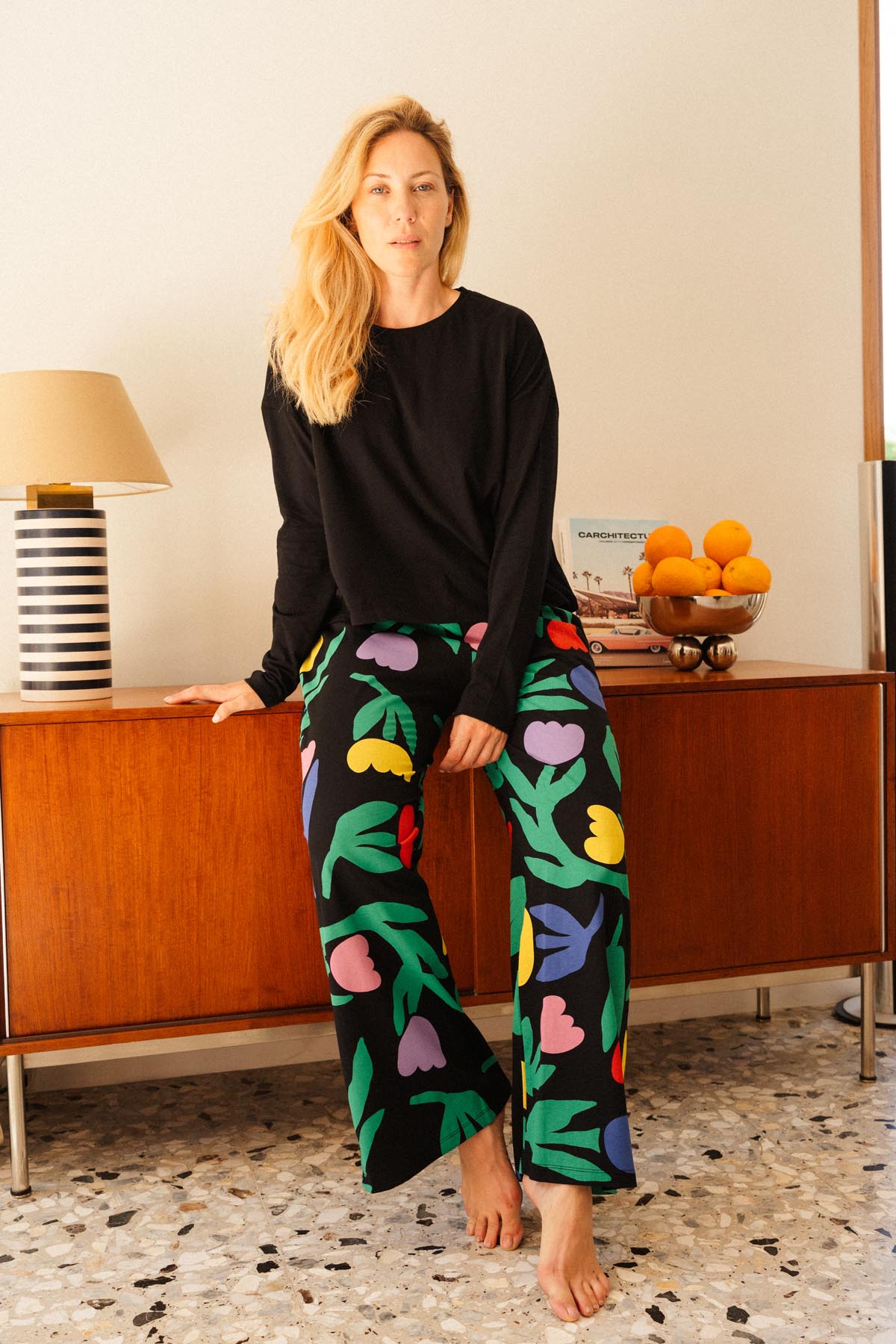 Julie D. fait du 38 et porte une taille M