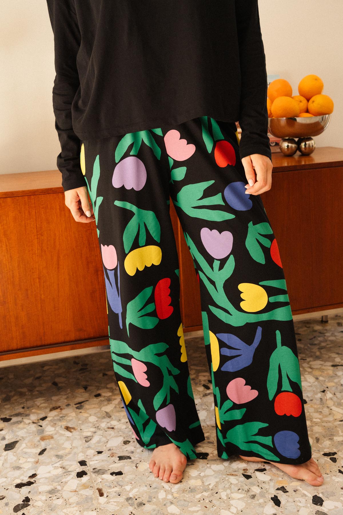 Julie D. fait du 38 et porte une taille M
