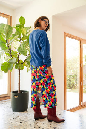 Julie A. fait du 36 et porte une taille XS