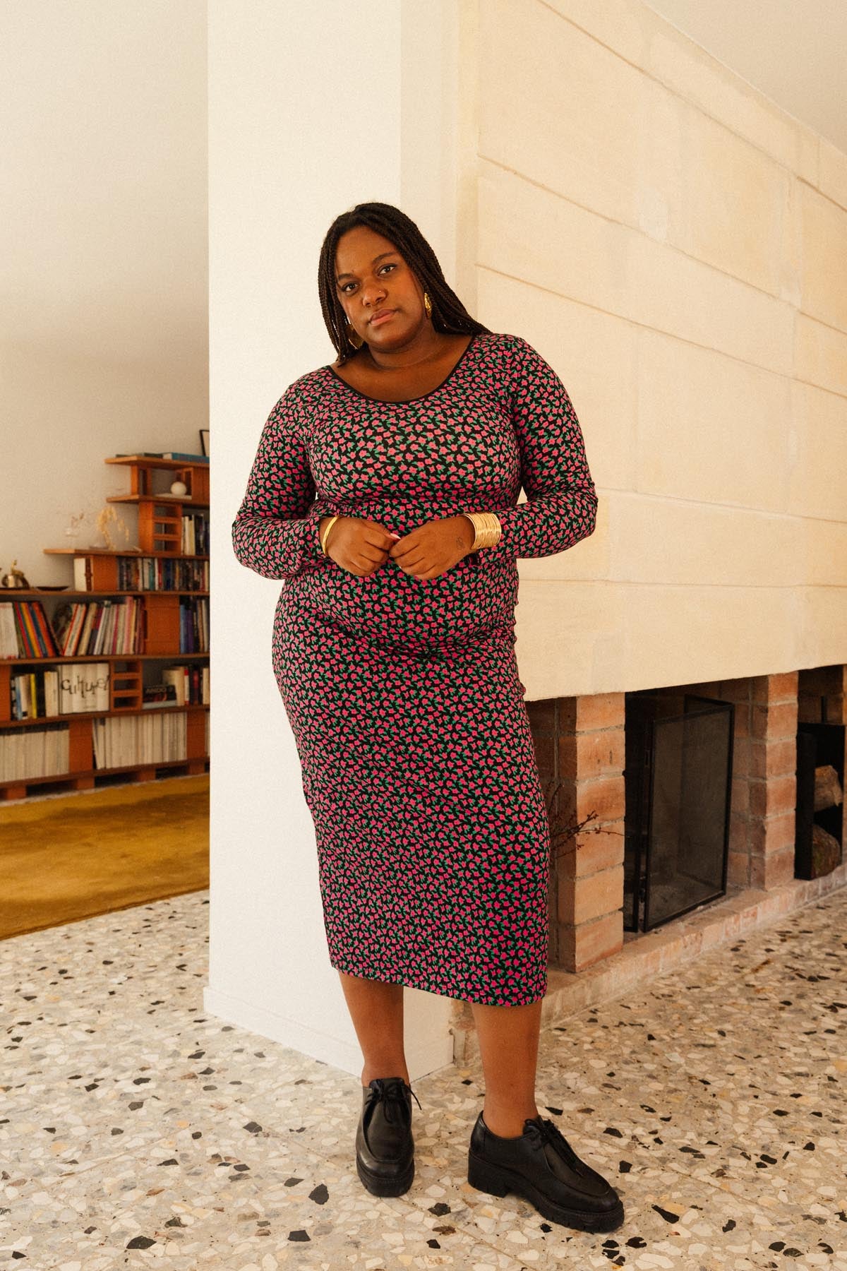 Tiffany is a size 48 and wears a size 3XL