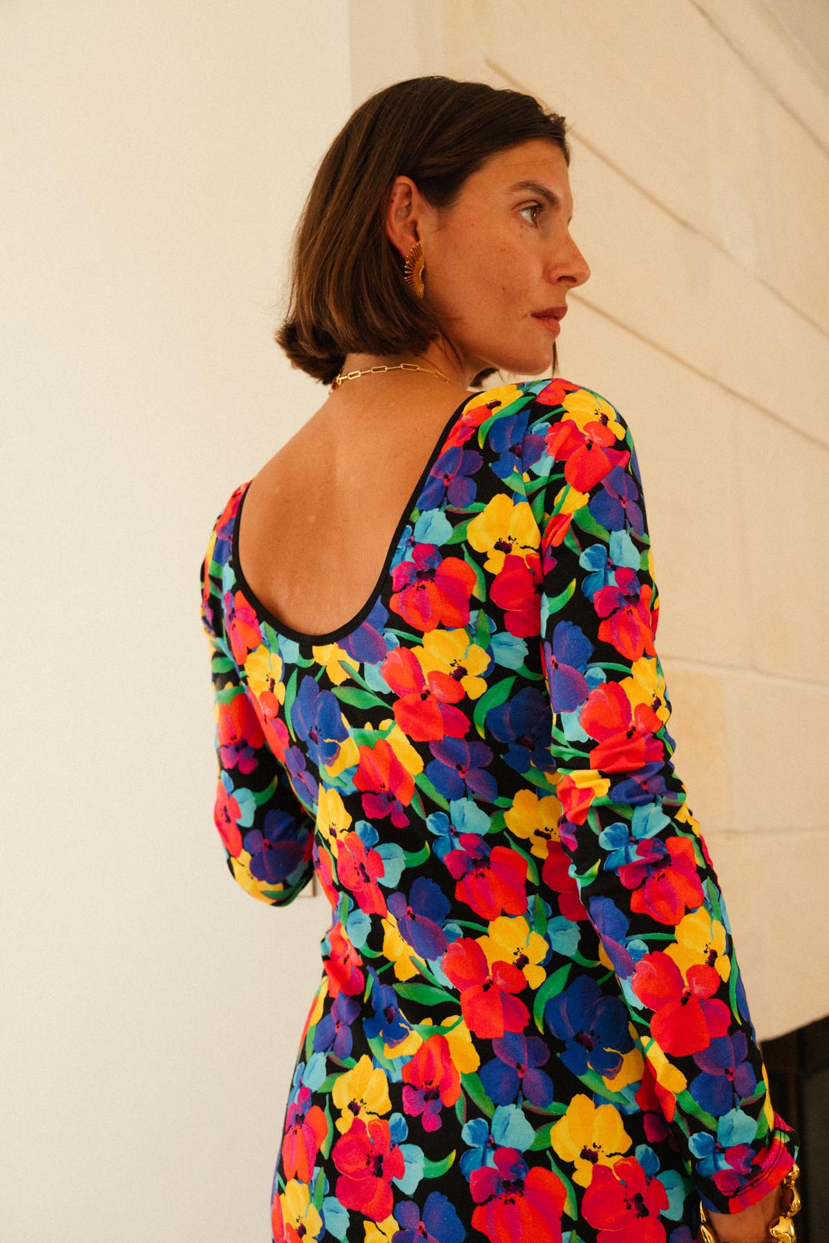 Julie A. fait du 36 et porte une taille XS