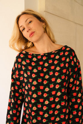Julie D. fait du 38 et porte une taille M