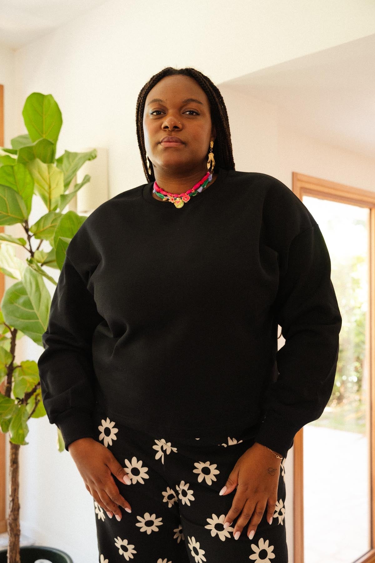 Tiffany is a size 48 and wears a size 3XL/4XL