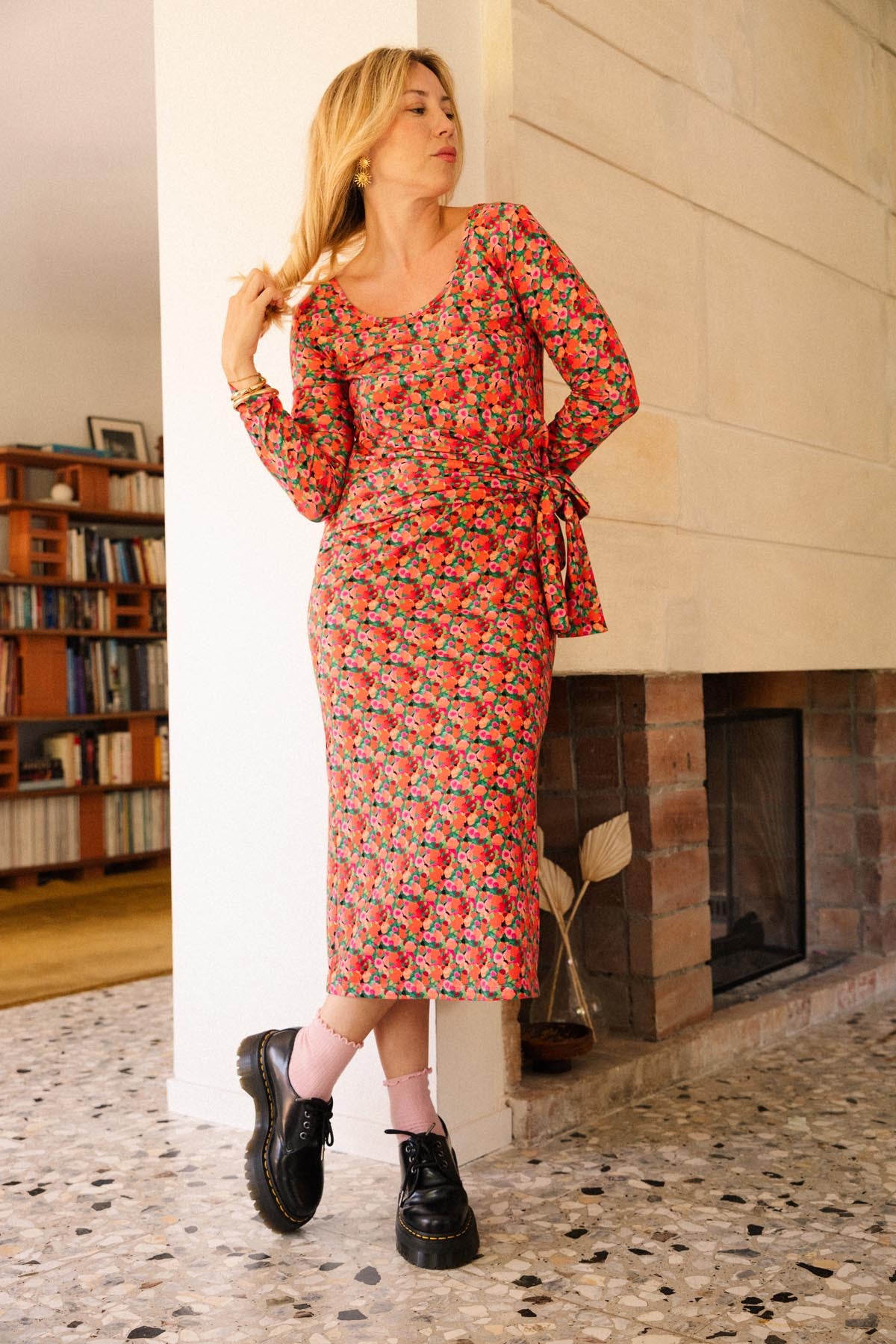 Julie D. fait du 38 et porte une taille M