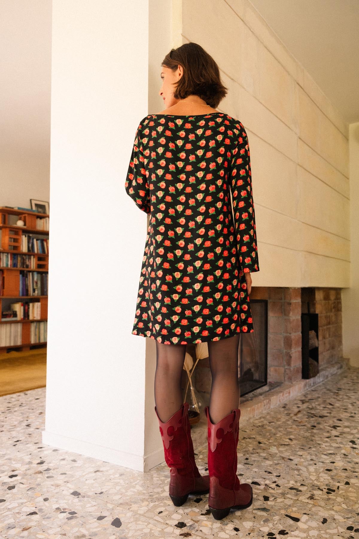 Julie A. fait du 36 et porte une taille XS
