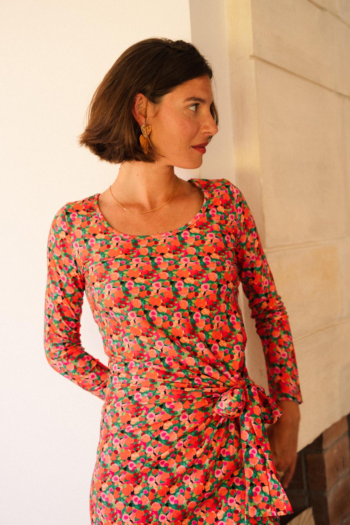 Julie A. fait du 36 et porte une taille XS