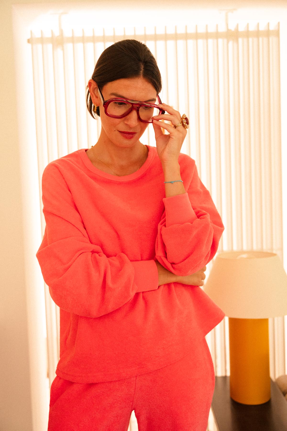 Julie A. fait du 36 et porte une taille XS/S