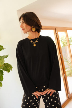 Julie A. fait du 36 et porte une taille XS/S