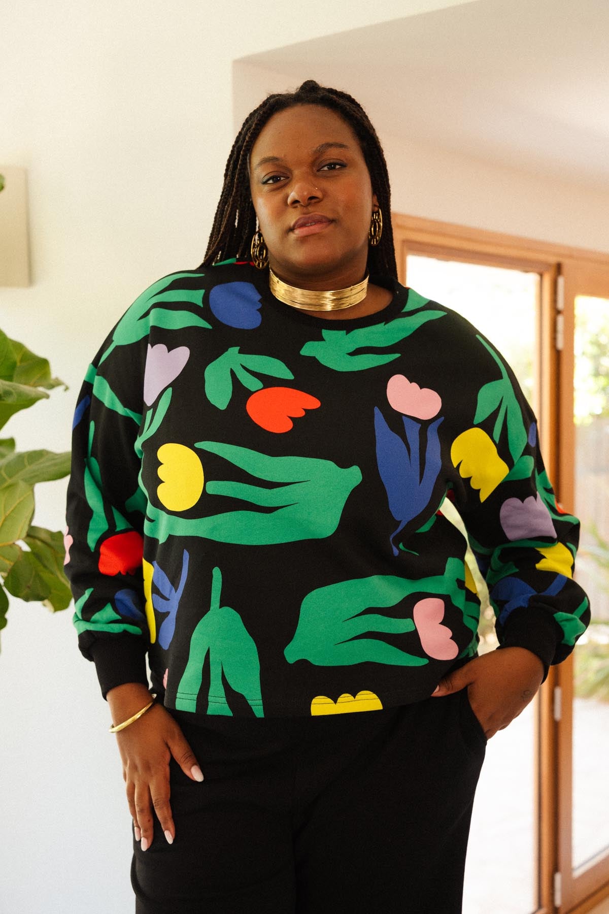 Tiffany is a size 48 and wears a size 3XL/4XL