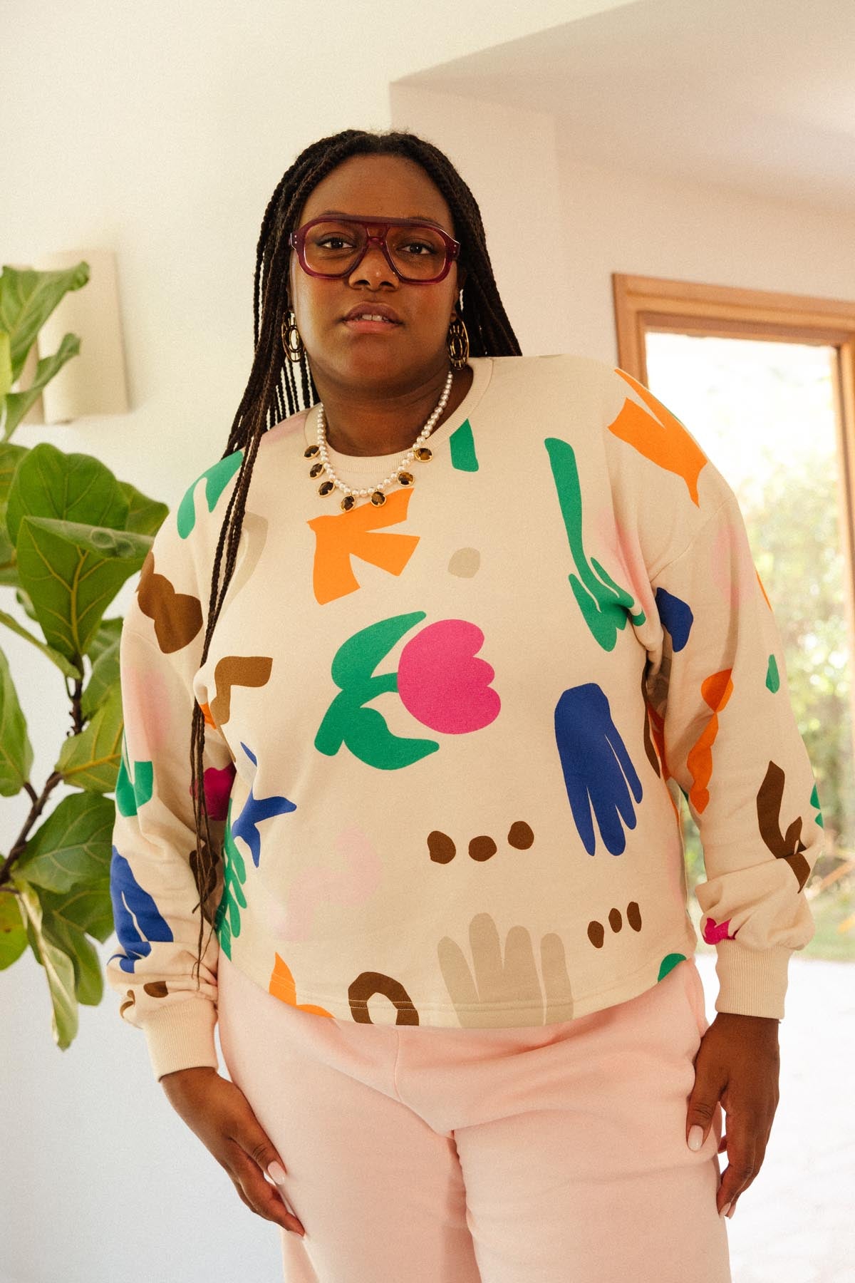 Tiffany is a size 48 and wears a size 3XL/4XL