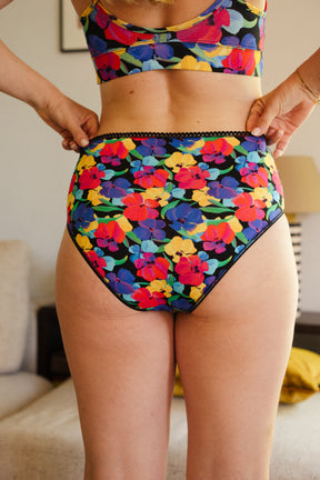 Culotte Taille Haute Coton BIO - Fleur d'Atlas