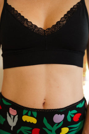 Julie D. fait du 90B et porte une taille M