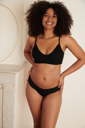 Culotte Coton BIO - Pirate Black