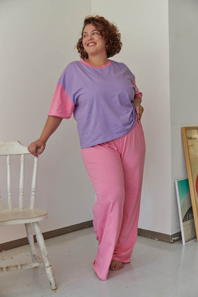 Amandine fait du 44 et porte une taille 2XL