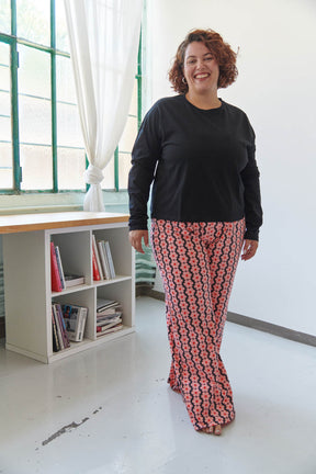 Amandine fait du 44 et porte une taille 2XL