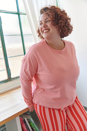 Amandine fait du 44 et porte une taille 2XL
