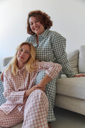 Pyjama Long Flanelle - Rose