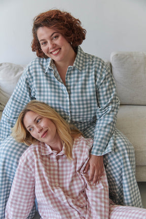 Pyjama Long Flanelle - Rose