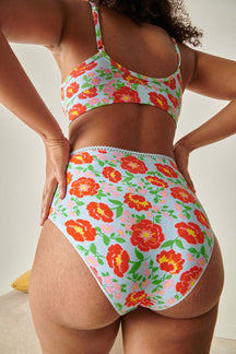 1 BRASSIERE + 1 TAILLE HAUTE - Rosa Bleu Ciel