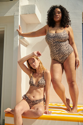Leopard Print Swimsuit Bloomer