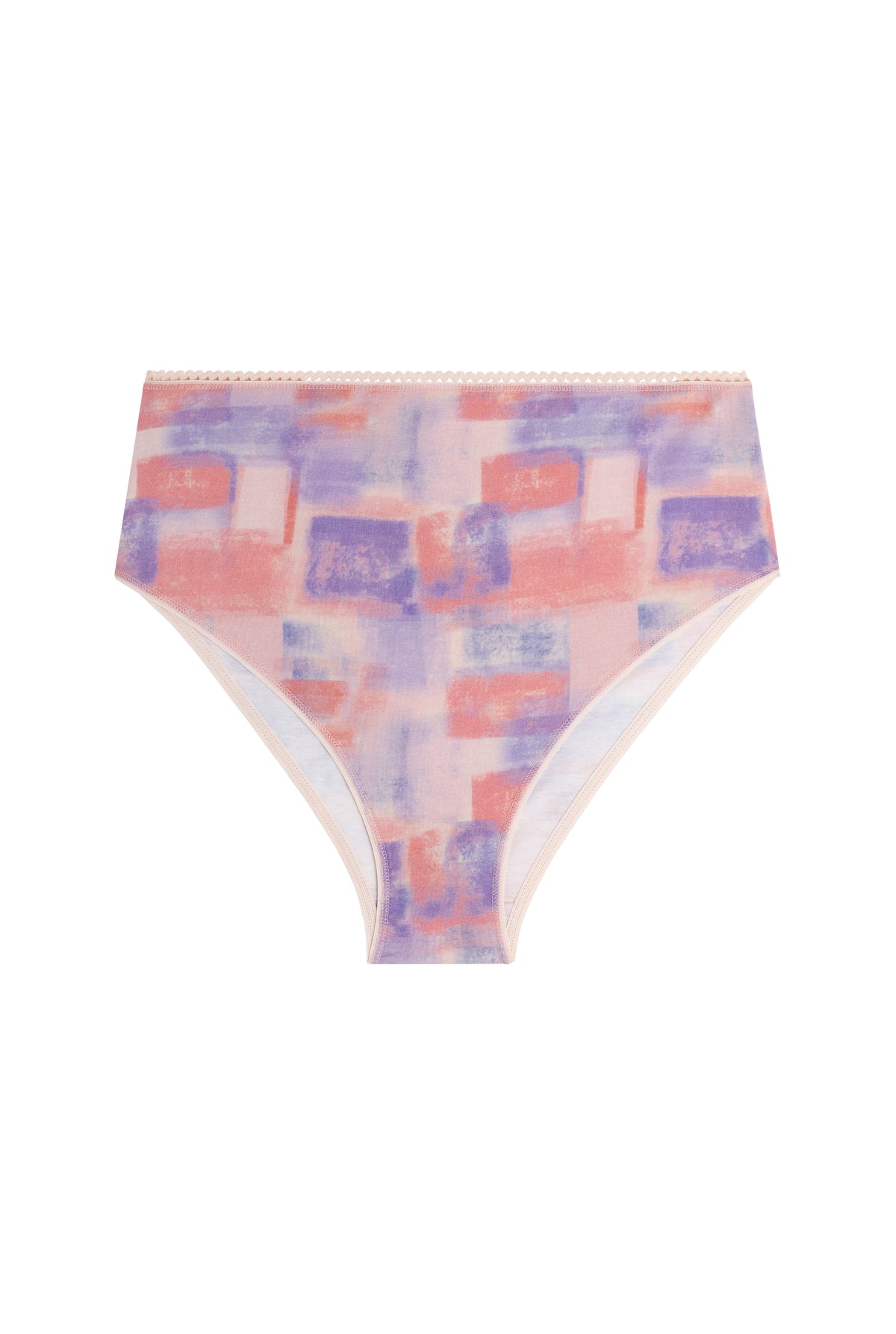 Culotte Taille Haute Coton BIO - Patchwork