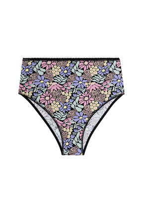 Culotte Taille Haute Coton BIO - Dalida Rose