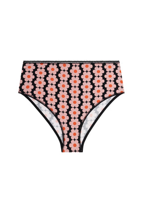 Culotte Taille Haute Coton BIO - Monique Noir