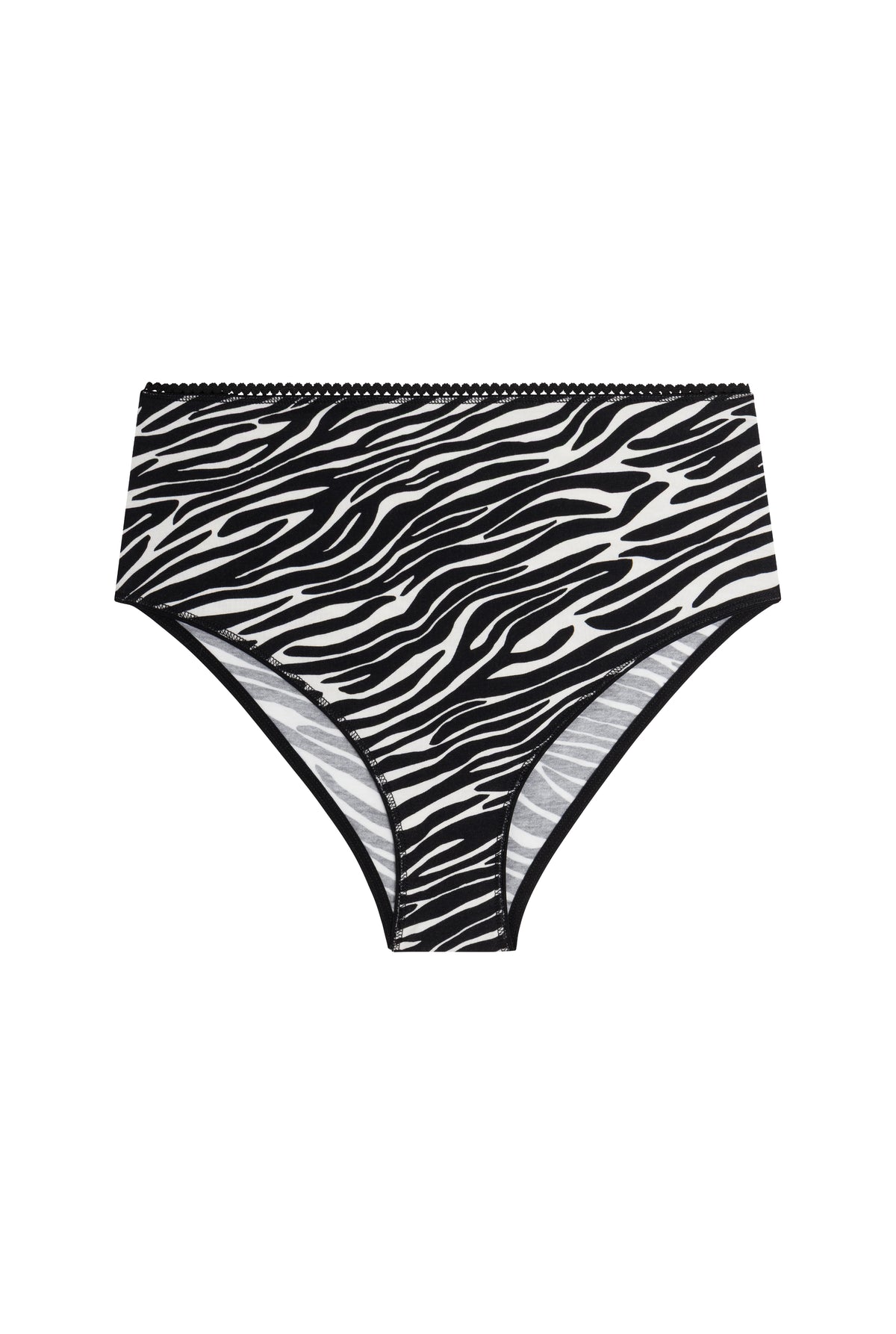 Culotte Taille Haute Coton BIO - Zèbra