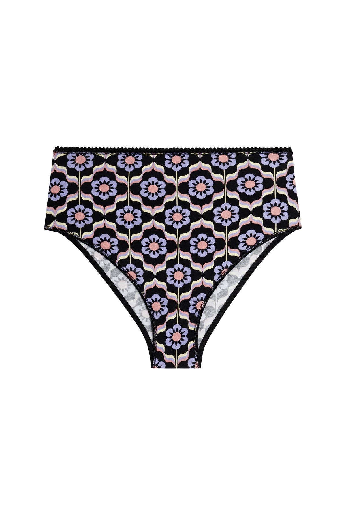 Culotte Taille Haute Coton BIO - Sheila Violet
