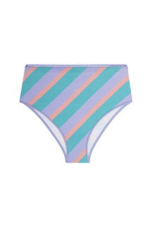 Culotte Taille Haute Coton BIO - Flashback Violet