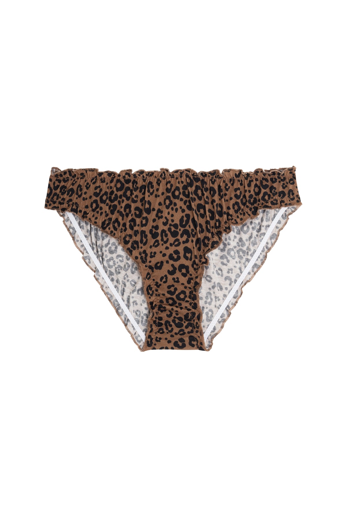 Bloomer Coton BIO - Léopard Marron