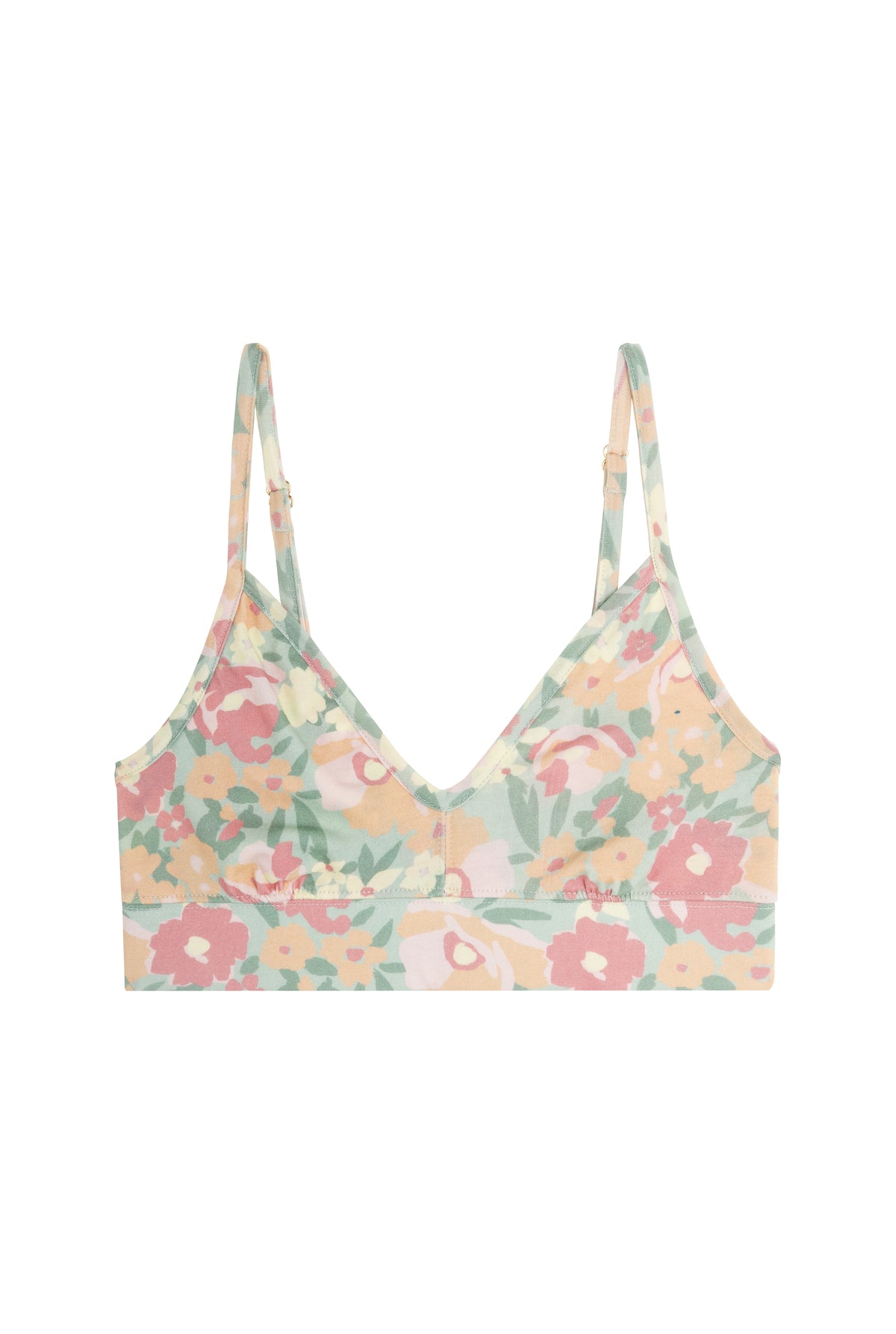Brassière Coton BIO - Allamanda Vert