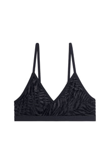 Brassière Tulle - Zèbre Noir
