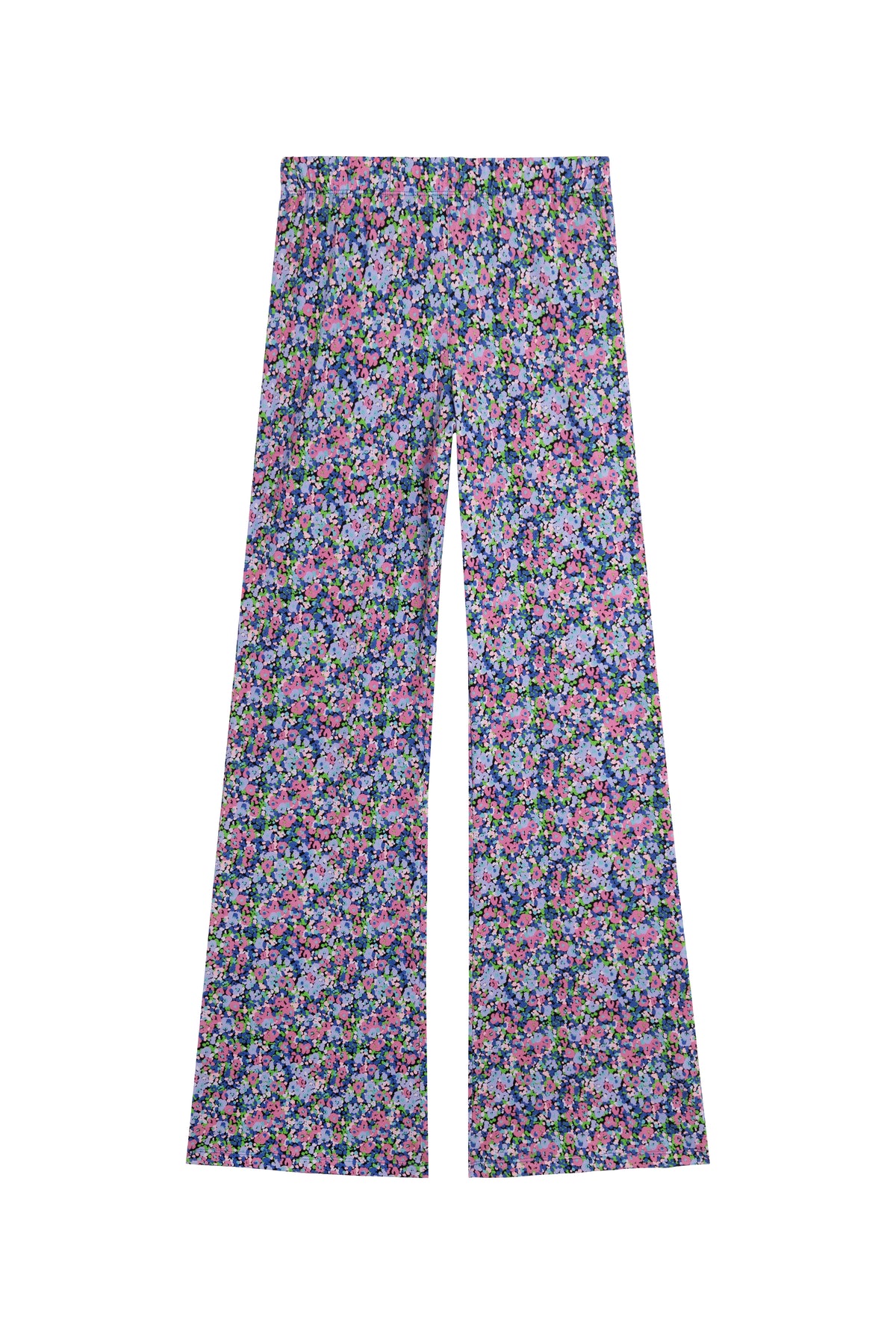 Pantalon Coton BIO Évasé - Confettis Violet