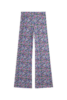 Pantalon Coton BIO Évasé - Confettis Violet