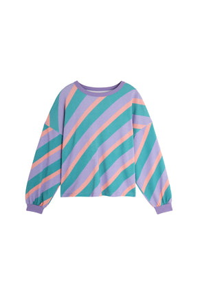 Sweat 100% Coton BIO - Flashback Violet