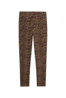 Leggings Coton BIO - Léopard Marron