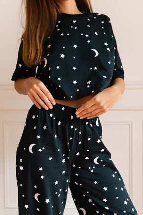 Pyjama long coton BIO - Astro - Pyjamas longs - We Are Jolies