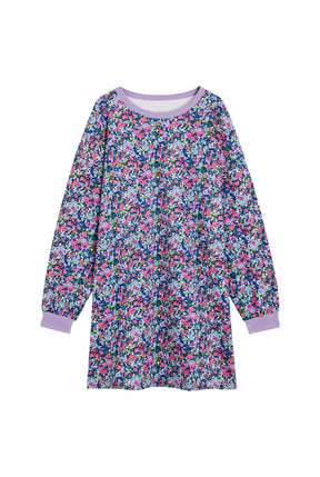 Robe sweat - Confettis Violet
