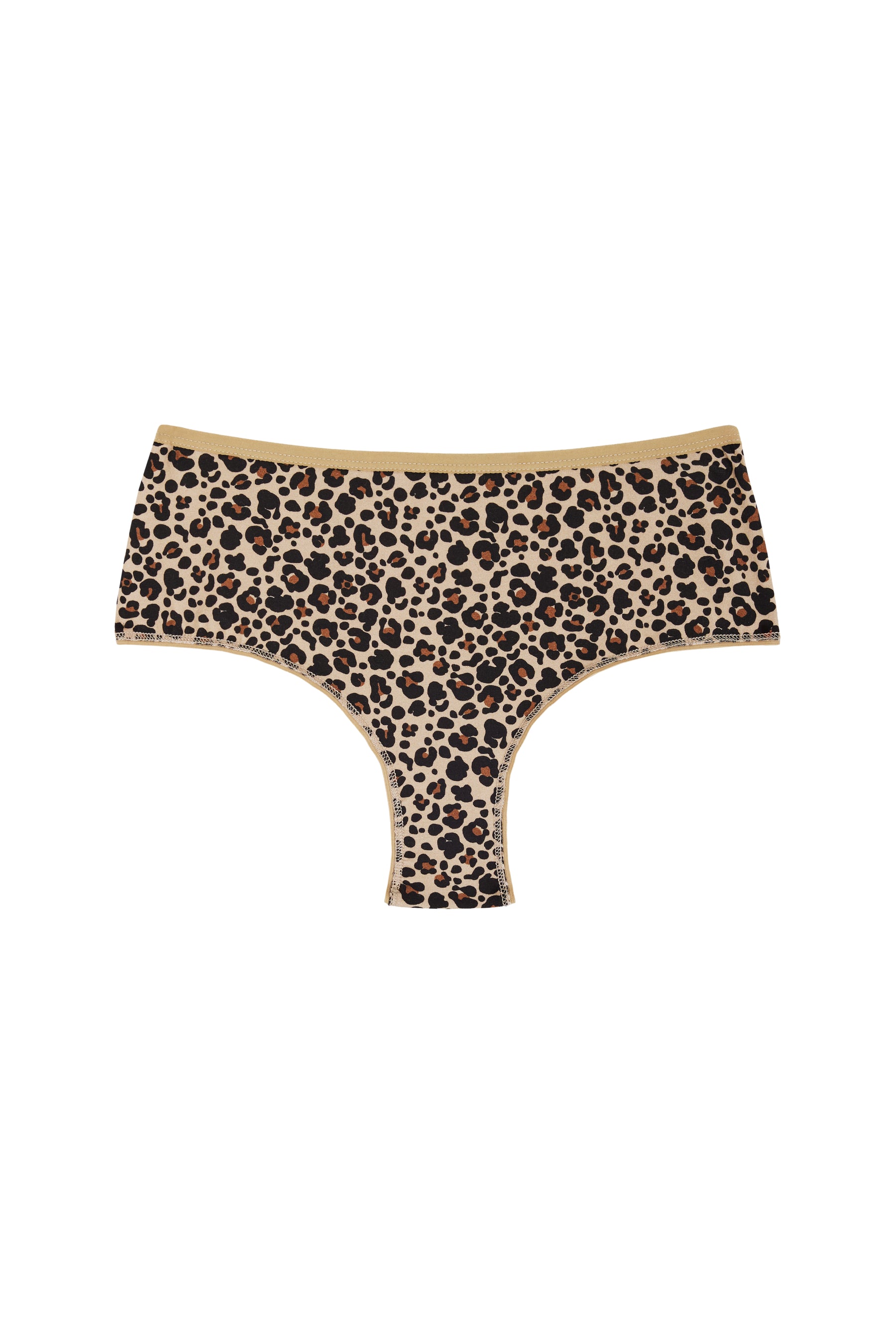Shorty Tanga Coton BIO - Léopard