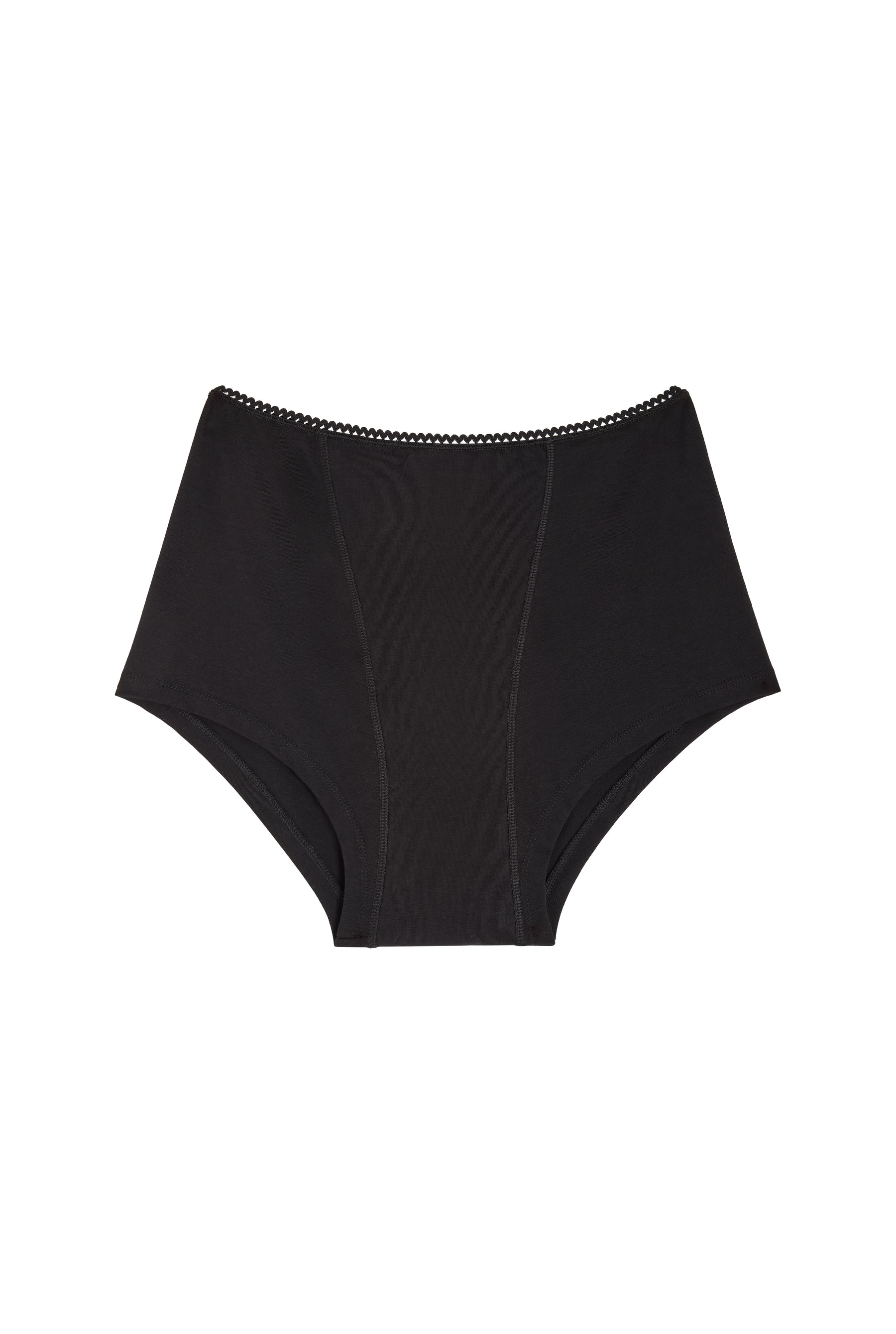 Shorty menstruel - Flux Nuit | Pirate Black GOTS