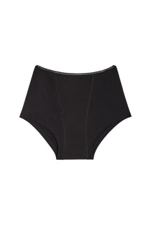 Shorty menstruel - Flux Nuit | Pirate Black GOTS